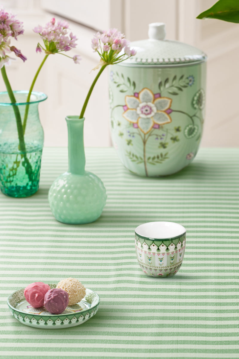 Pip Studio Lily & Lotus Moon Delight Light Green Eierdopje - Porselein - Ø 4,7 cm