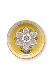Pip Studio Lily & Lotus Yellow Theetip - Porselein - Ø 9 cm