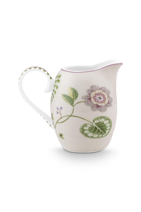 Pip Studio Lily & Lotus Off White Melkkannetje - Porselein - 250 ml