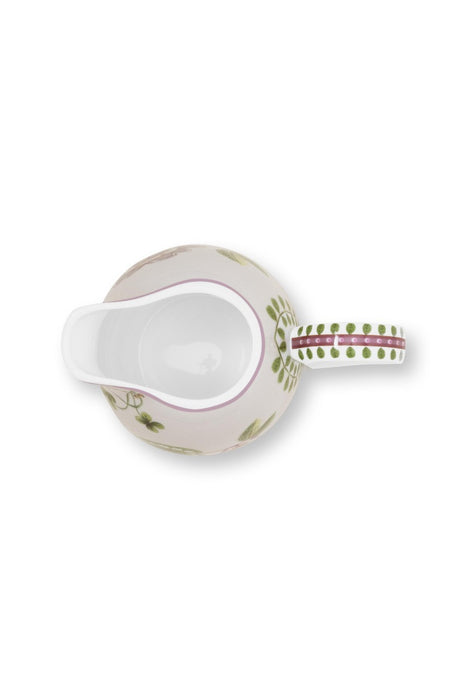 Pip Studio Lily & Lotus Off White Melkkannetje - Porselein - 250 ml