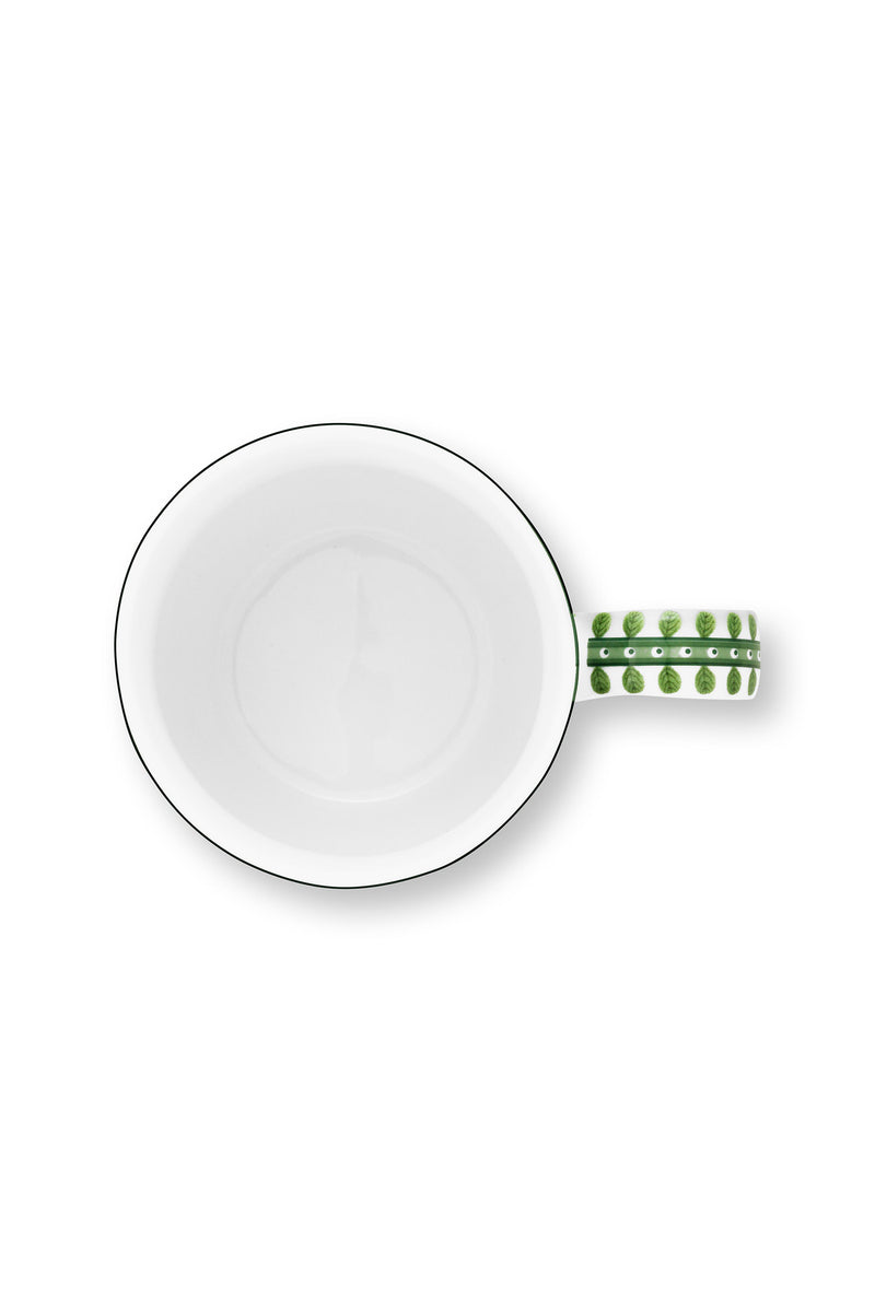 Pip Studio Lily & Lotus Light Green Beker - Porselein - 200 ml