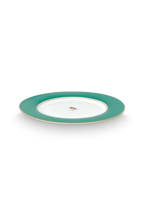 Pip Studio Love Birds Emerald Dinerbord - Porselein - Ø 26,5 cm