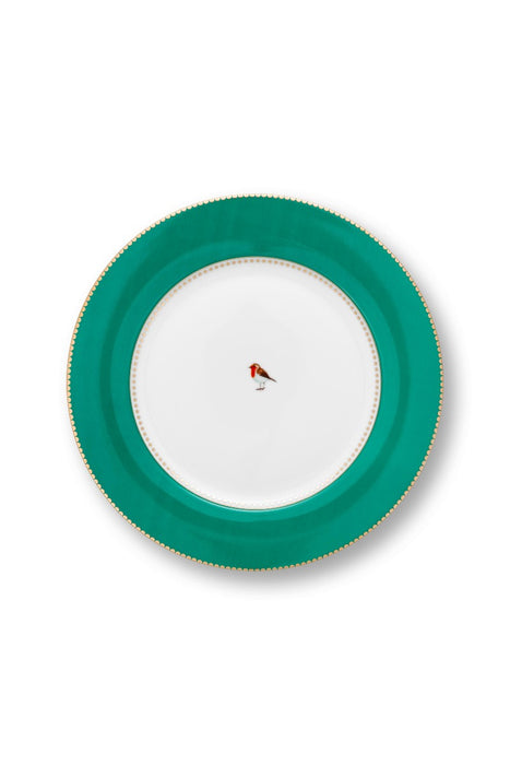 Pip Studio Love Birds Emerald Dinerbord - Porselein - Ø 26,5 cm