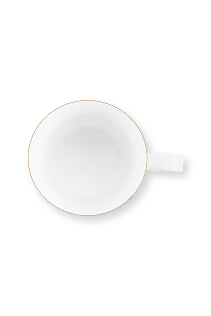 Pip Studio Love Birds Medallion Deer Dark Green Beker - Porselein - 250 ml