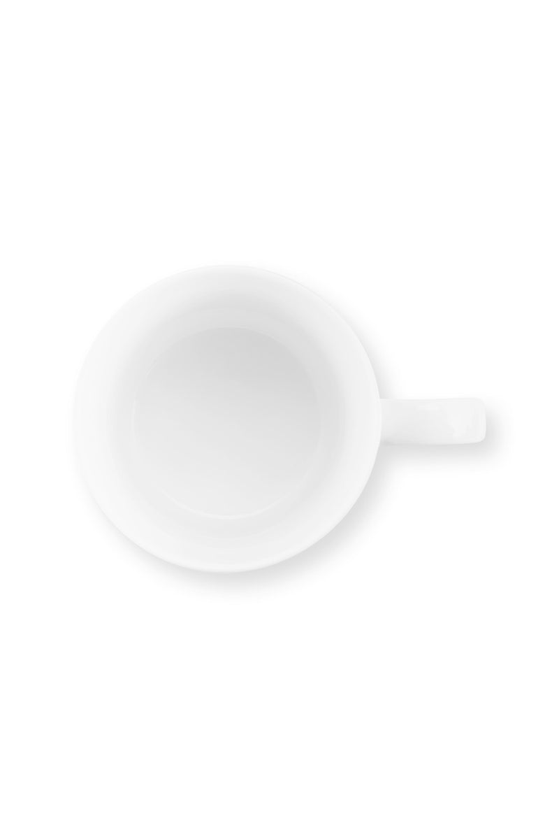 Pip Studio Love Birds Medallion Deer Dark Red Beker - Porselein - 150 ml