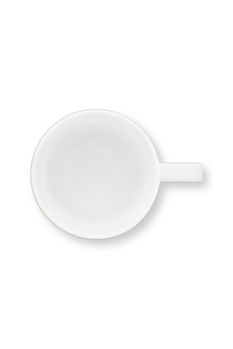 Pip Studio Love Birds Medallion Emerald Beker - Porselein - 150 ml