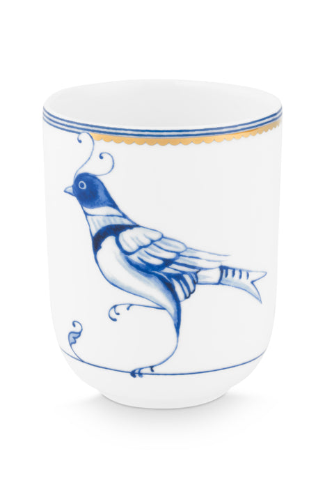Pip Studio Pip & The Blue Bird White Beker - Porselein - 250 ml