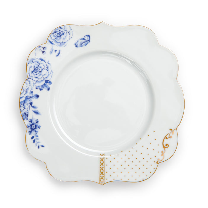 Pip Studio Royal White Ontbijtbord - Porselein - 23,5 cm
