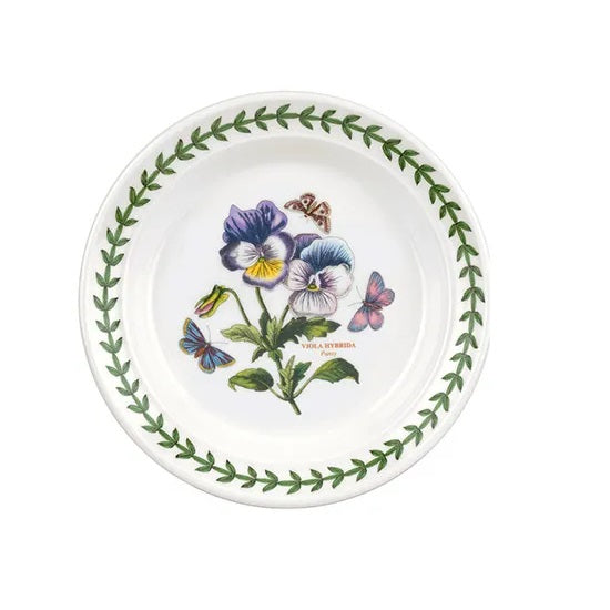 Portmeirion Botanic Garden Gebaksbordje - Pansy - Aardewerk - Ø 16,5 cm
