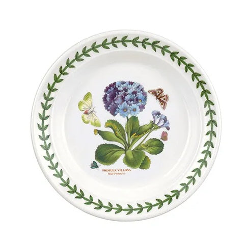 Portmeirion Botanic Garden Gebaksbordje - Blue Primrose - Aardewerk - Ø 16,5 cm