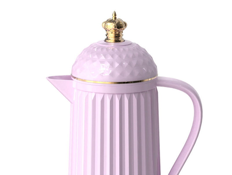 Present Time Crown Thermosfles - Paars - 920 ml