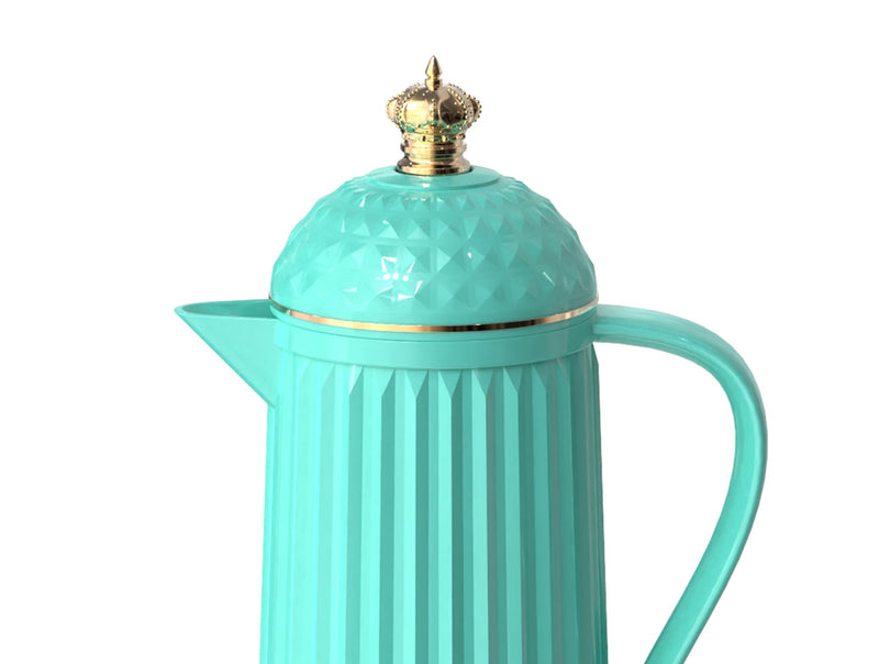 Present Time Crown Thermosfles - Turquoise - 920 ml