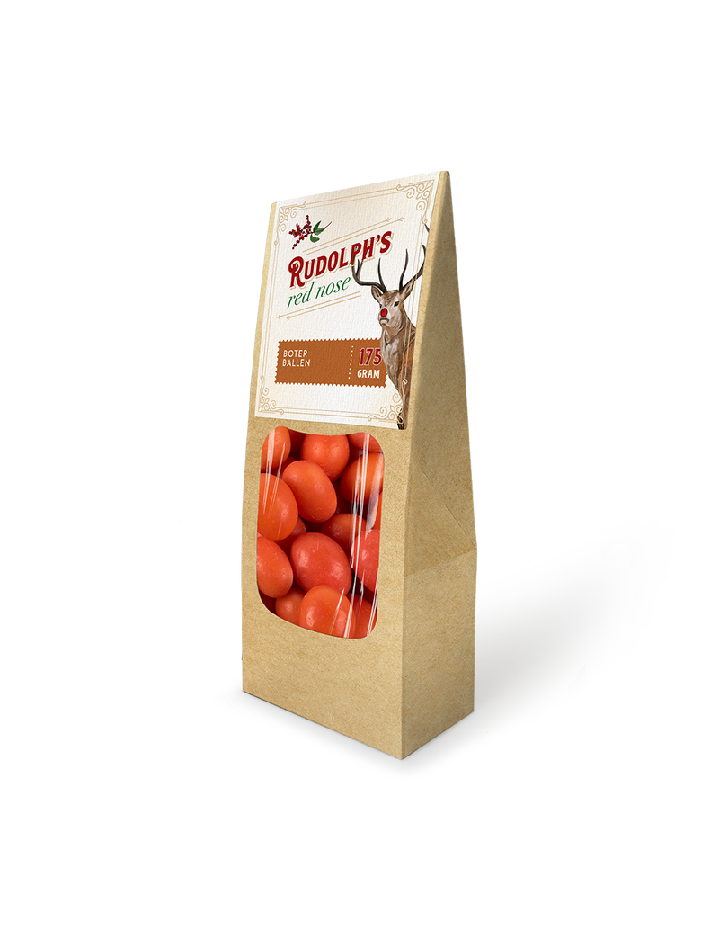 Boterballen Rudolph's Red Nose - 150 gram