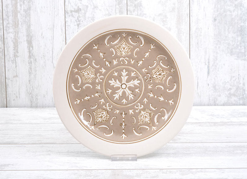 Dishes & Deco Nejma Beige Onderbord - Aardewerk - Ø 34 cm