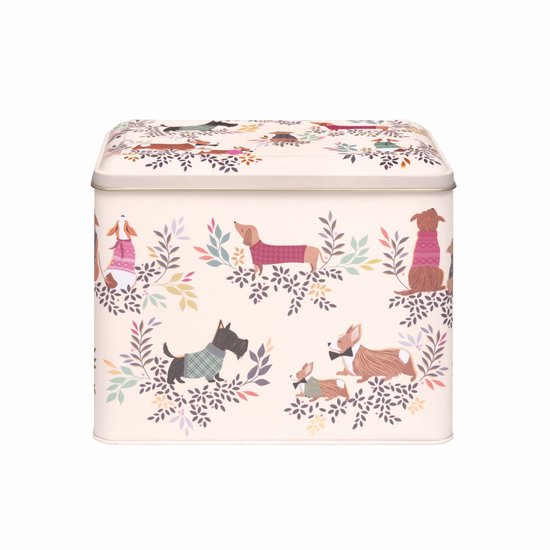 Sara Miller London Dapper Dogs Blik - Metaal - 18 cm x 12 cm x 15 cm