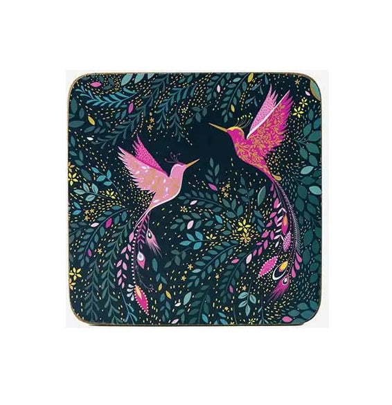 Sara Miller London India Onderzetter - 10,5 cm x 10,5 cm