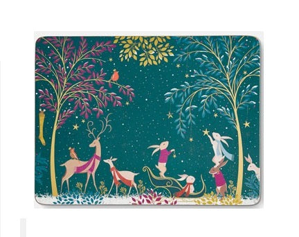 Sara Miller London Woodland Tales Placemat - 40,1 cm x 29,8 cm