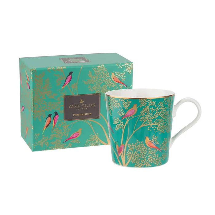 Sara Miller London Chelsea Beker - Green - Fine China - 344 ml