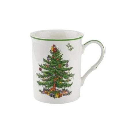 Spode Christmas Tree Beker - Porselein - Kerstmis - 340 ml