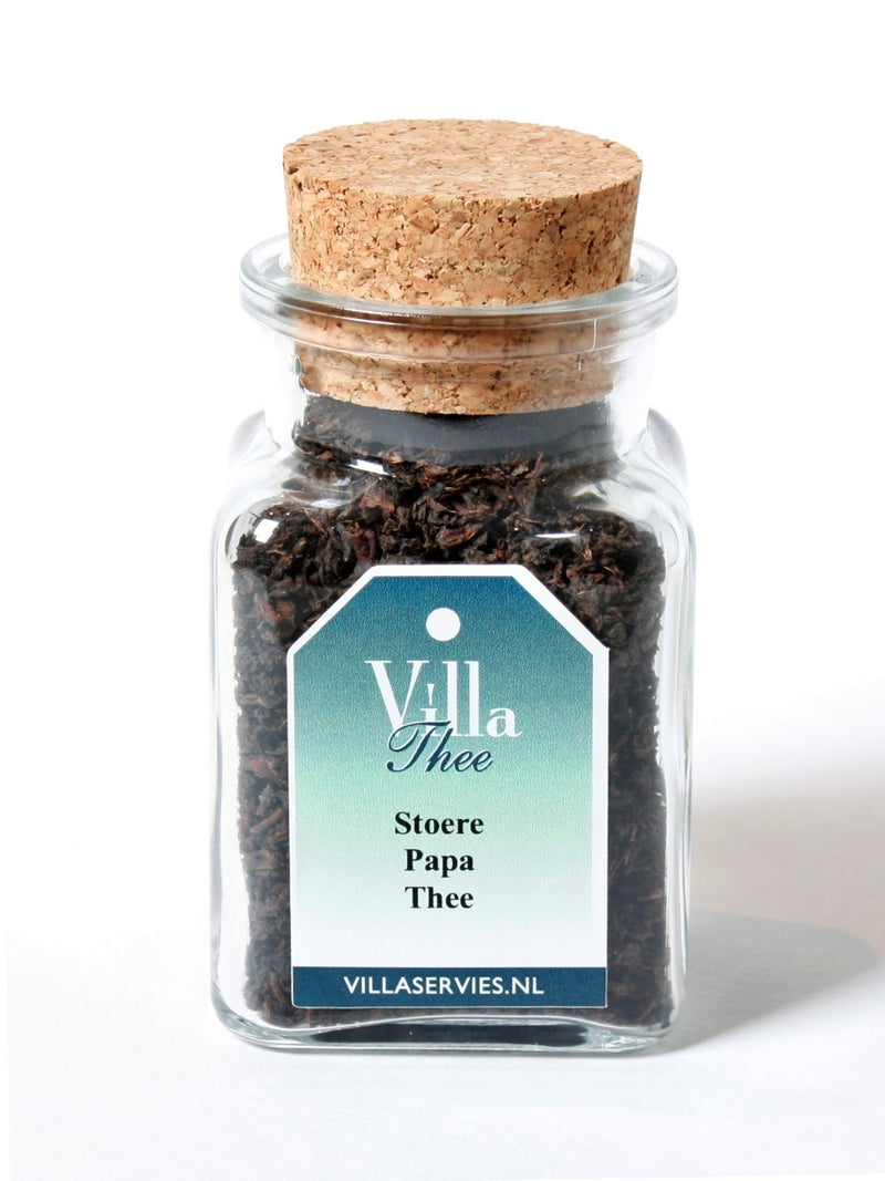 Stoere Papa Thee In Glazen Potje
