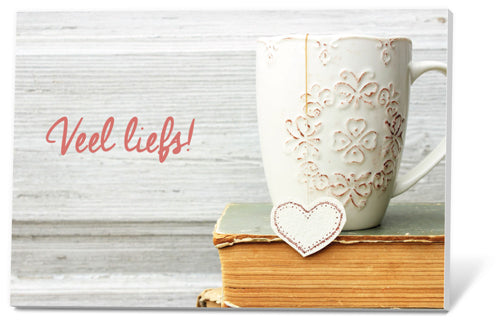 Thee in een Kaartje - Veel liefs!