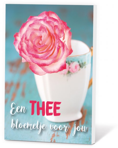 Thee in een Kaartje - Bloemetje voor Jou