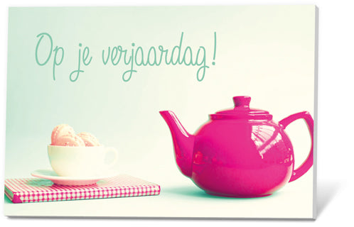 Thee in een Kaartje - Op je verjaardag!