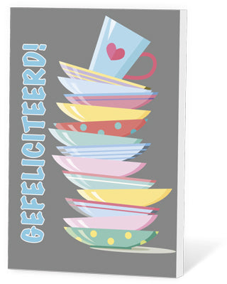 Thee in een Kaartje - Gefeliciteerd!