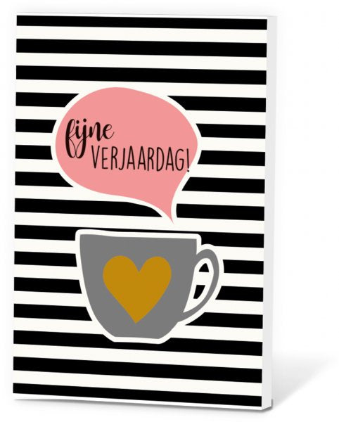 Thee in een Kaartje - Fijne Verjaardag
