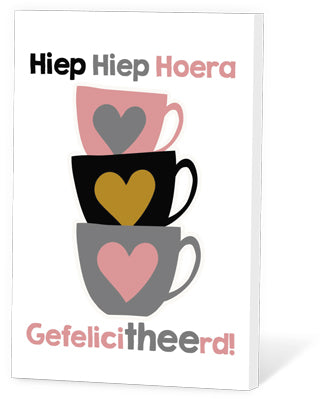 Thee in een Kaartje - Hiep Hiep Hoera