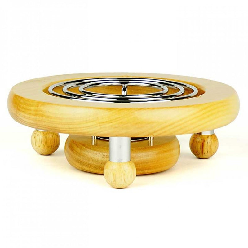 ChaCult Luis Theewarmer - Hout/RVS - Ø 17 cm