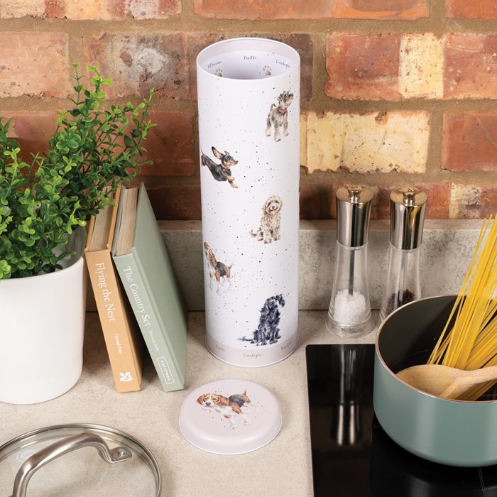 Wrendale Designs A Dog's Life Spagettiblik - Metaal