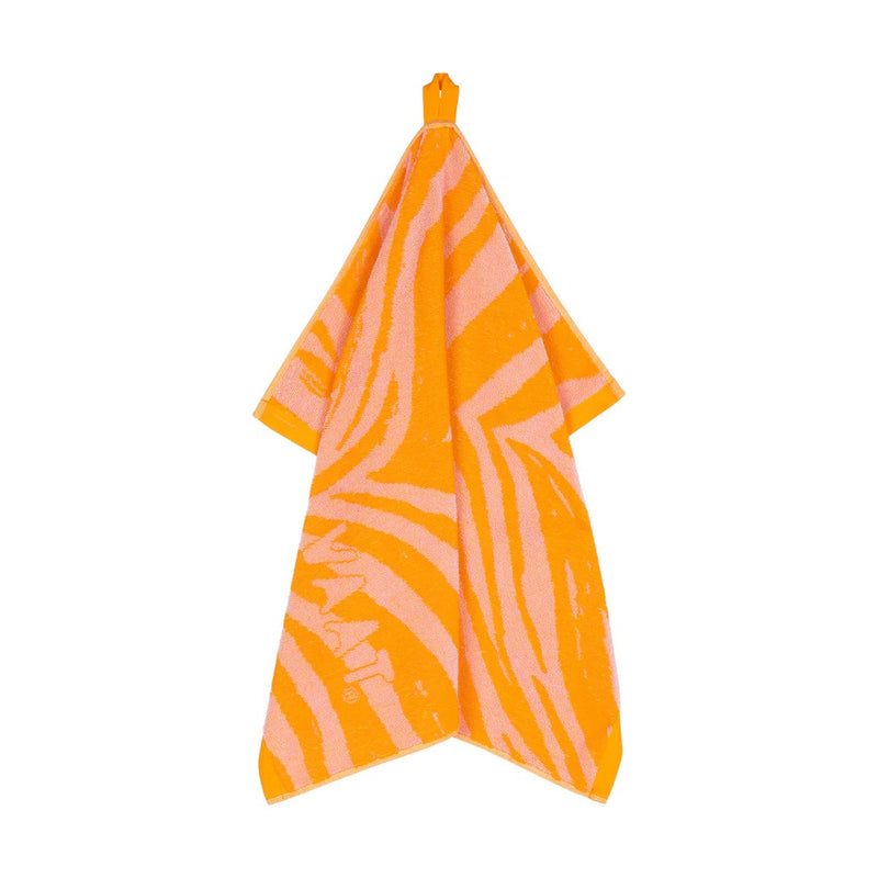 VAAT Gift Set I love Zebra - Pink/Orange - Keukendoek en Handdoek - 100% Jacquard Geweven Katoen
