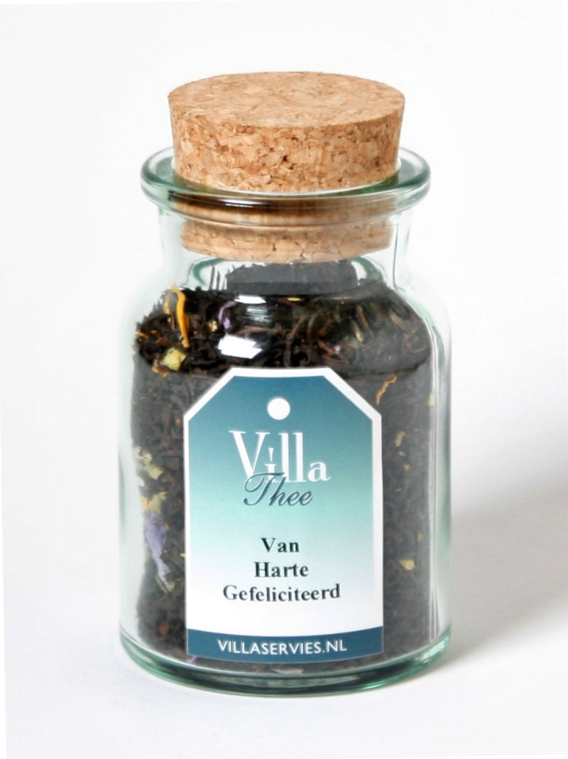 Van Harte Gefeliciteerd Thee In Glazen Potje