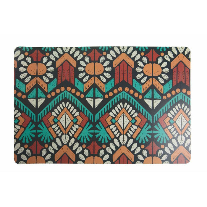 Villa d'Este Home Mon Afrique Placemat - Plastic - 45 x 30 cm - per 6 stuks