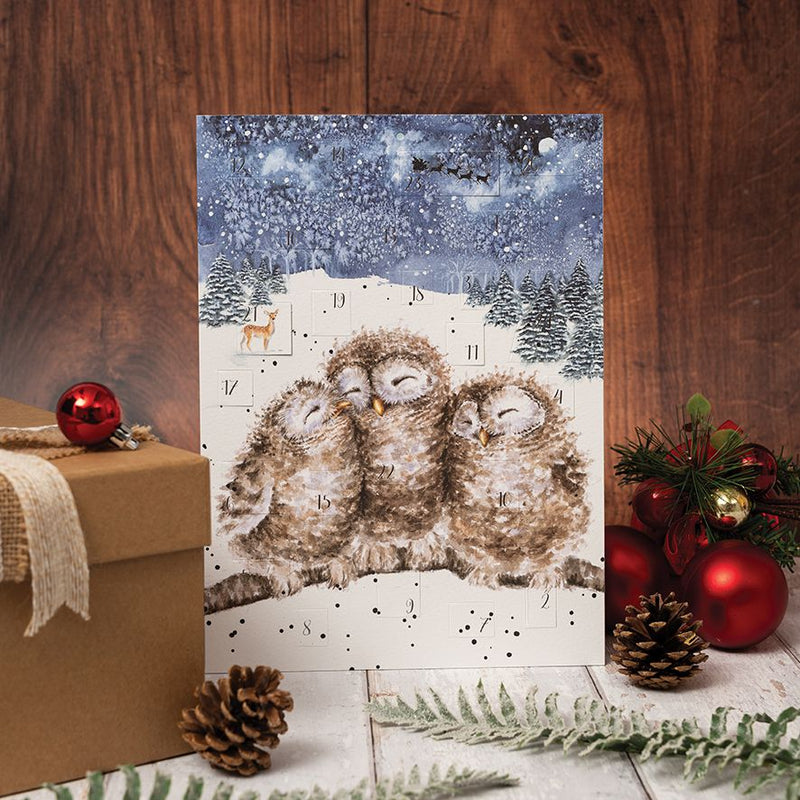 Wrendale Designs Three Wise Man Advent Calendar Kaart