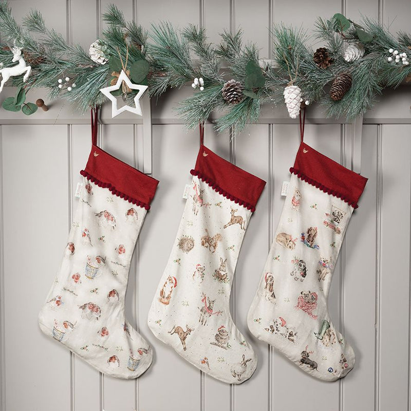 Wrendale Designs Winter Wonderland Christmas Stocking