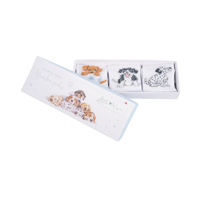 Wrendale Designs Little Paws Babysokjes - Set van 3