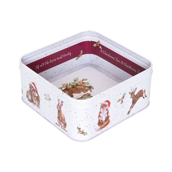 Wrendale Designs Winter Woodland Blik - Metaal