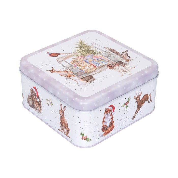 Wrendale Designs Winter Woodland Blik - Metaal