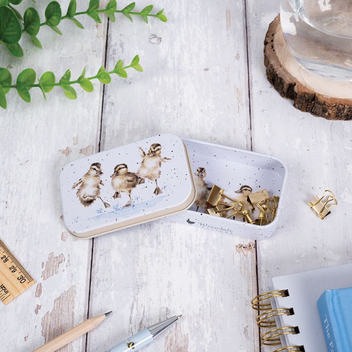 Wrendale Designs Puddle Ducks Blikje - Eendjes - Metaal