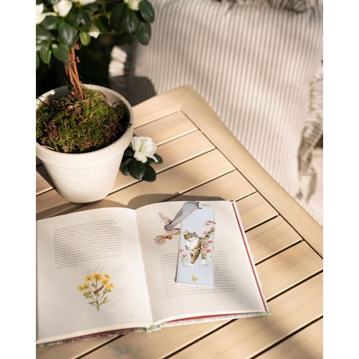 Wrendale Designs Harmony Boekenlegger - Kat - 5 cm x 15 cm