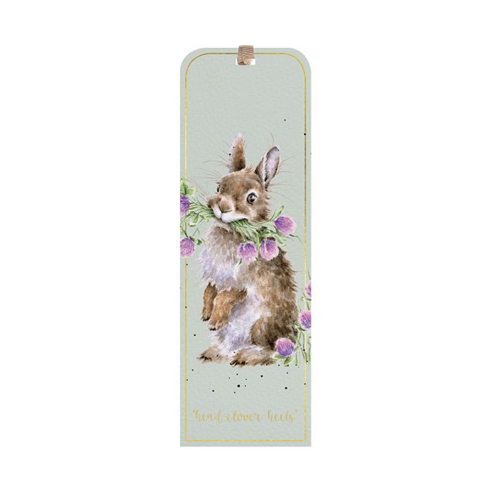Wrendale Designs Head Clover Heels Boekenlegger - Konijn - 5 cm x 15 cm