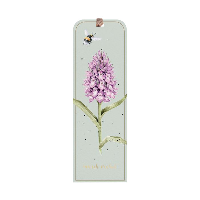 Wrendale Designs The Marsh Orchid Boekenlegger - Bij - 5 cm x 15 cm