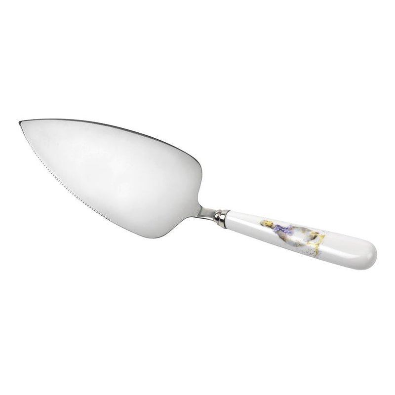 Wrendale Designs Christmas Duck Taartschep - Porselein/RVS - 26,5 cm