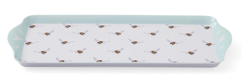 Wrendale Designs Flight of the Bumblebee Dienblad - Melamine - 38,5 cm x 16,5 cm