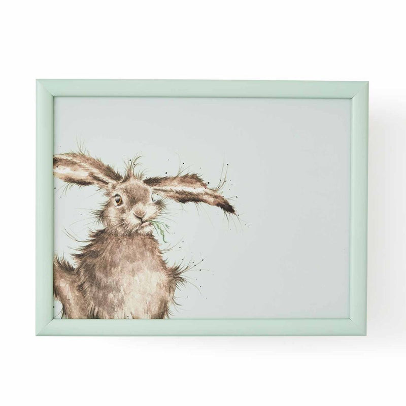 Wrendale Designs Hare Brained Lap Tray - 44 cm x 34 cm x 8 cm