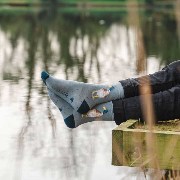 Wrendale Designs Guard Duck Herensokken