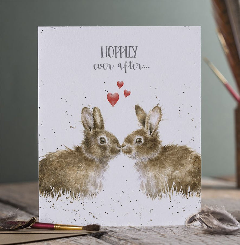 Wrendale Designs Hoppily ever After Kaart