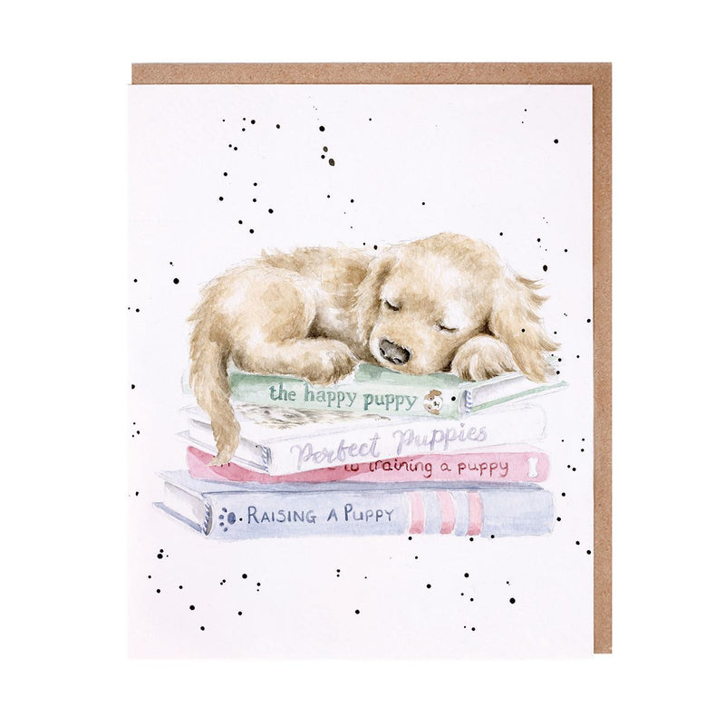 Wrendale Designs A Pup's Life Kaart